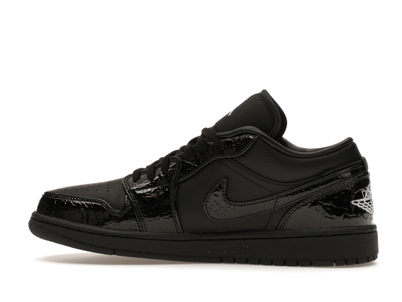 Jordan 1 Low SE Patent Elephant Black (Women's) - image 20