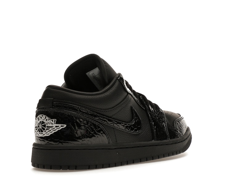 Jordan 1 Low SE Patent Elephant Black (Women's) - image 32