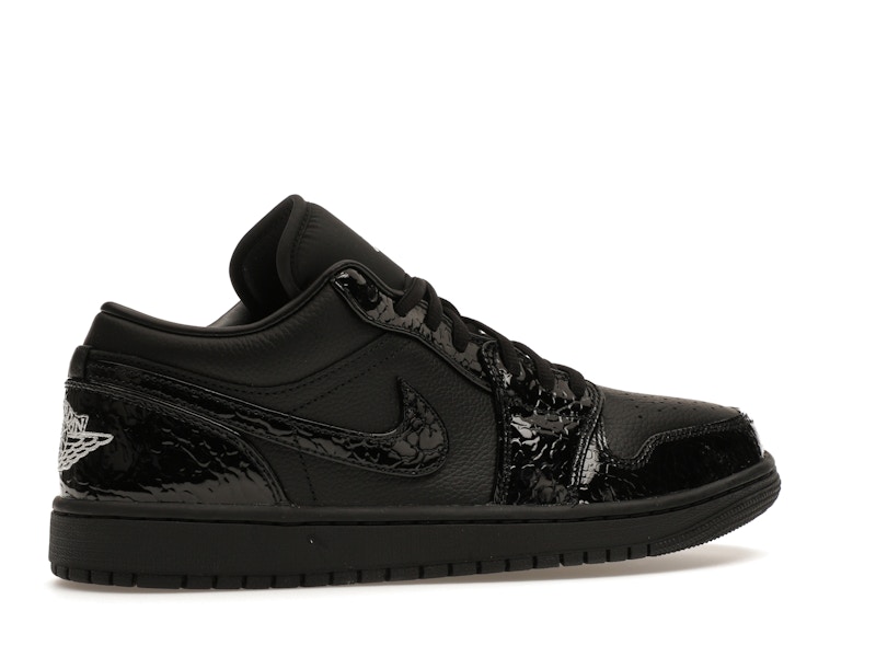 Jordan 1 Low SE Patent Elephant Black (Women's) - image 35