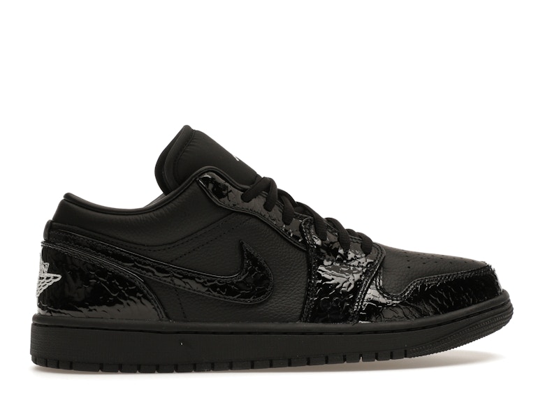 Jordan 1 Low SE Patent Elephant Black (Women's) - image 36