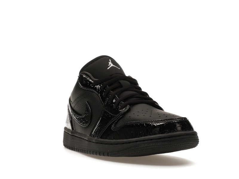 Jordan 1 Low SE Patent Elephant Black (Women's) - image 7