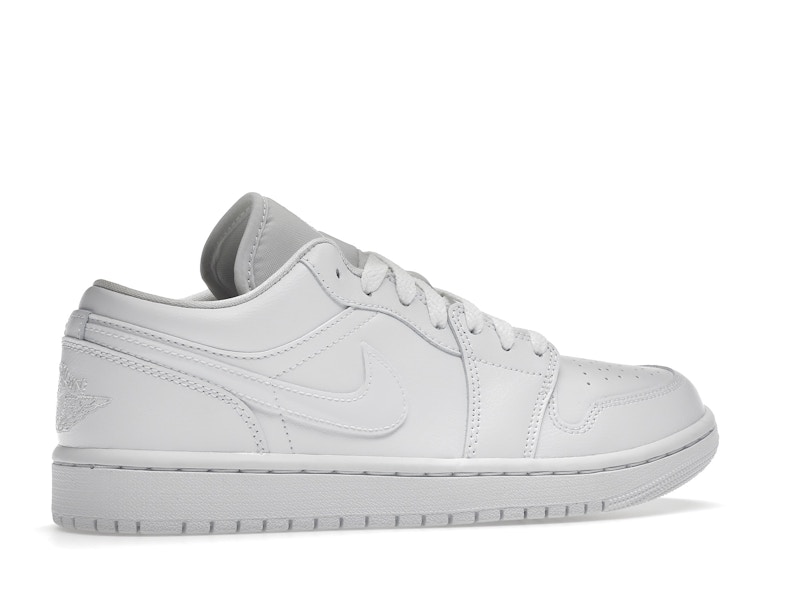 Jordan 1 Low Triple White (2022) (Women's) - image 35