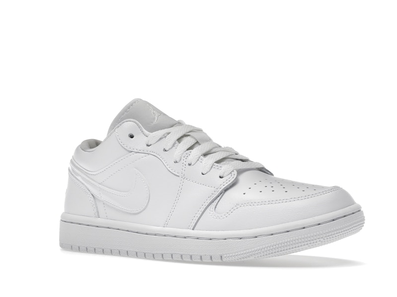 Jordan 1 Low Triple White (2022) (Women's) - image 5