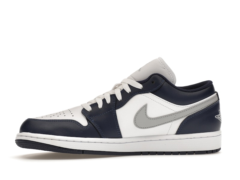 Jordan 1 Low Wolf Grey Midnight Navy - image 18