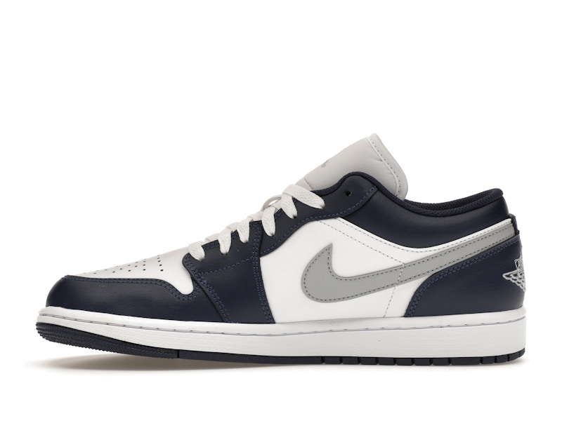 Jordan 1 Low Wolf Grey Midnight Navy - image 19