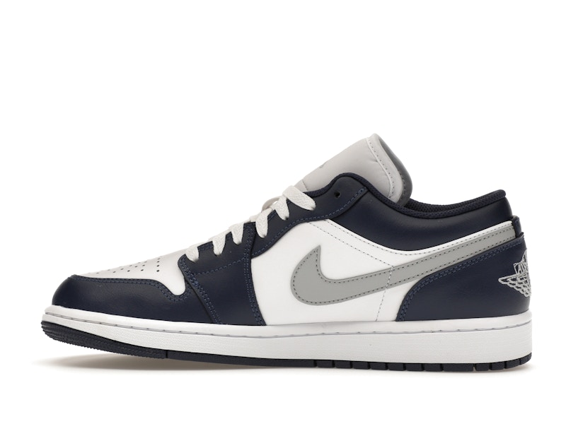 Jordan 1 Low Wolf Grey Midnight Navy - image 20
