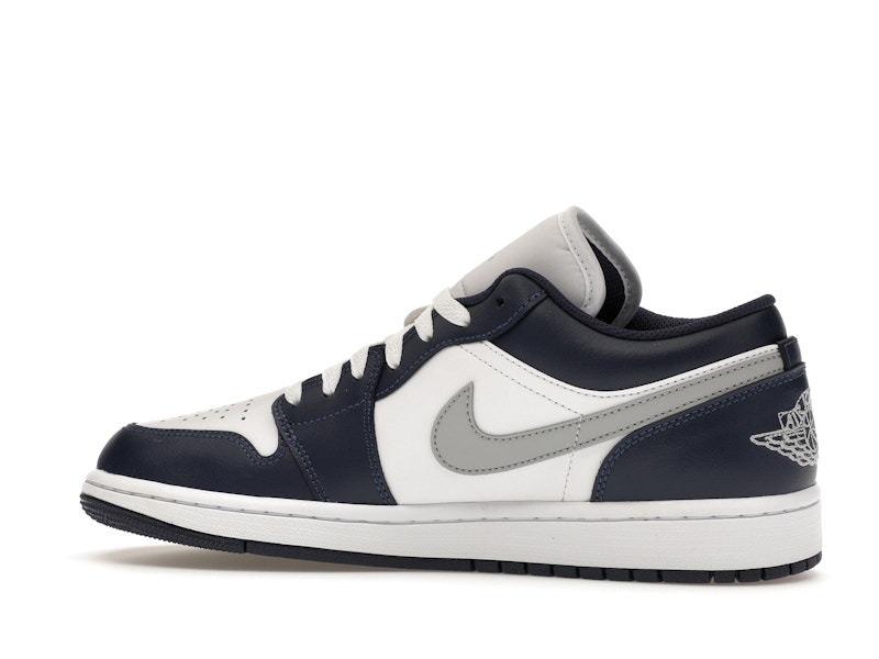 Jordan 1 Low Wolf Grey Midnight Navy - image 21