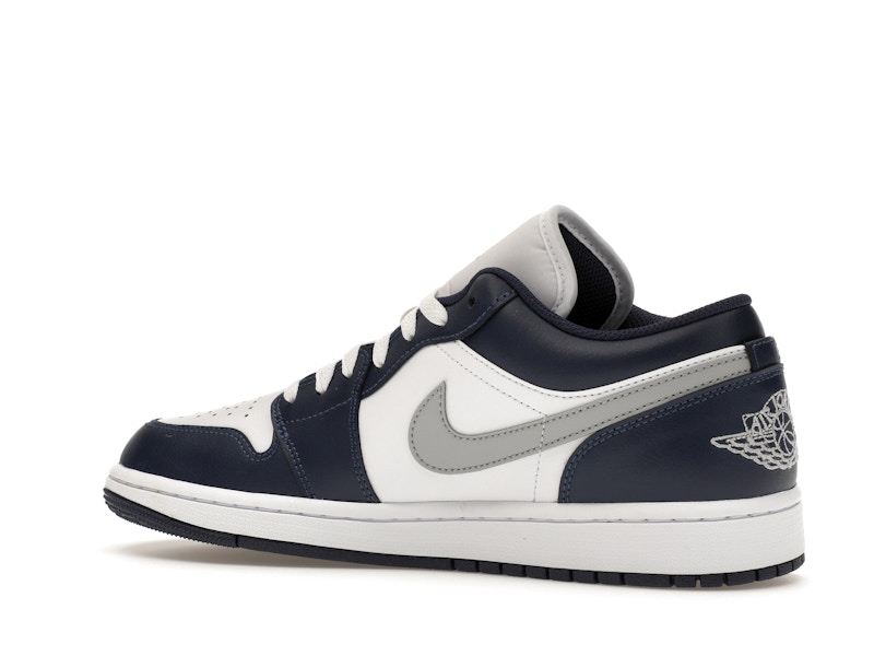 Jordan 1 Low Wolf Grey Midnight Navy - image 22