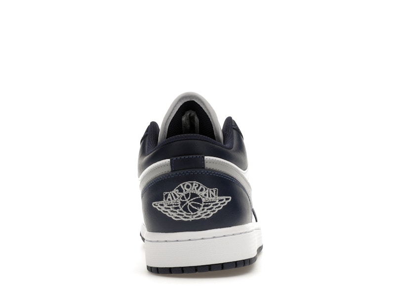 Jordan 1 Low Wolf Grey Midnight Navy - image 28