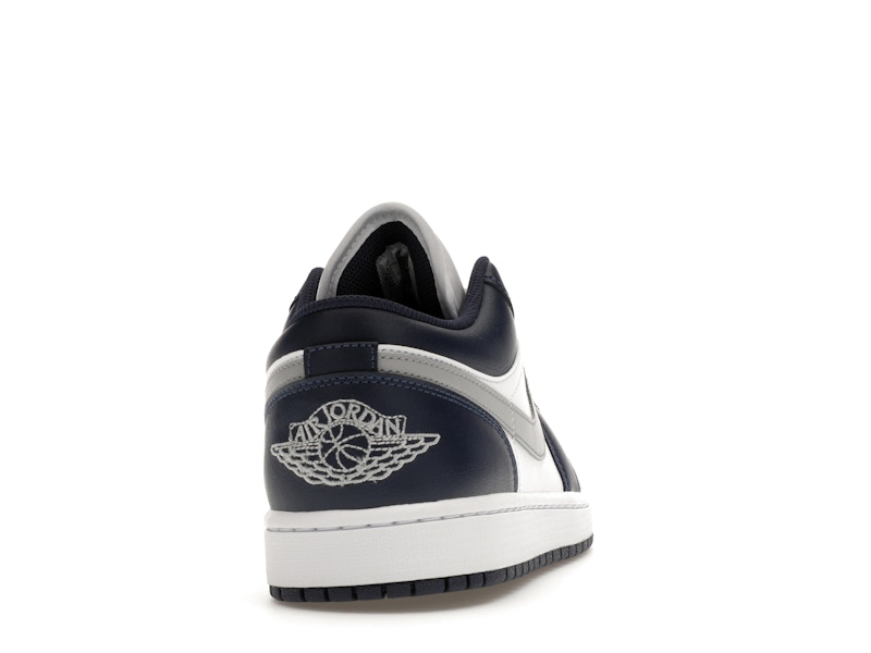 Jordan 1 Low Wolf Grey Midnight Navy - image 29