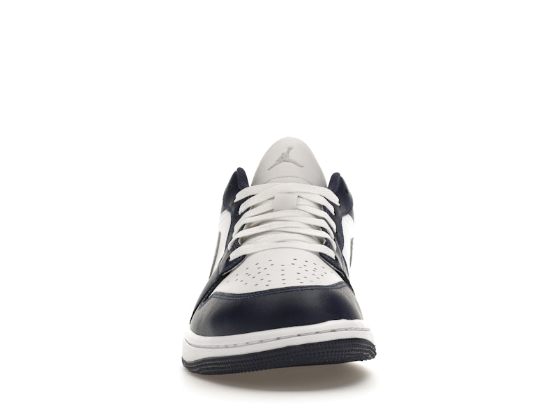 Jordan 1 Low Wolf Grey Midnight Navy - image 10