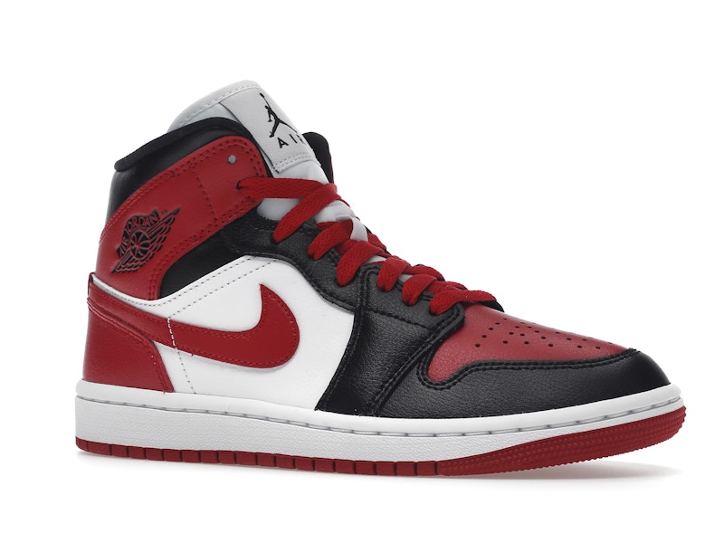 Jordan 1 Mid Alternate Bred Toe (Women's) - image 4