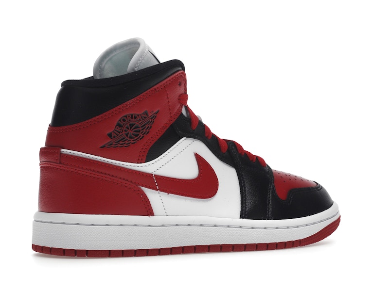 Jordan 1 Mid Alternate Bred Toe (Women's) - image 34