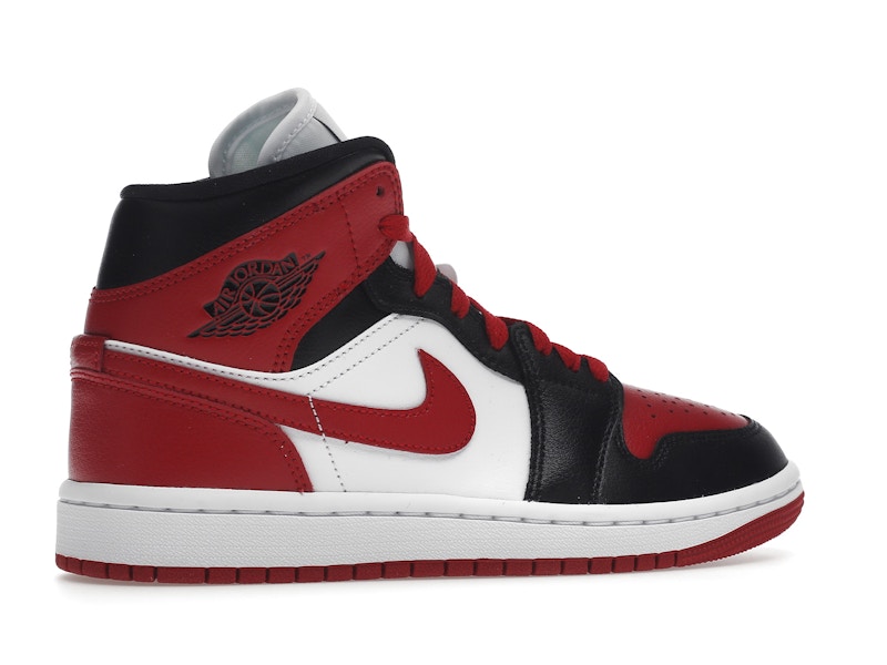 Jordan 1 Mid Alternate Bred Toe (Women's) - image 35