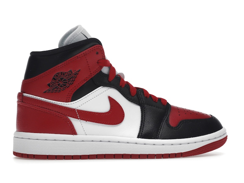 Jordan 1 Mid Alternate Bred Toe (Women's) - image 36