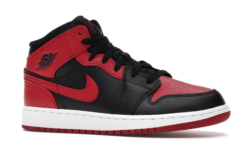 Jordan 1 Mid Banned (2020) (GS) - image 3