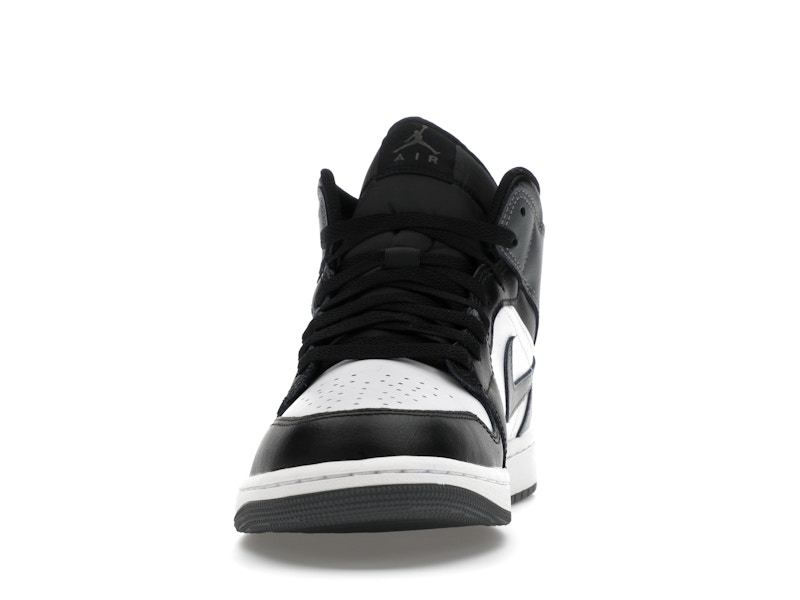 Jordan 1 Mid Black White Iron Grey - image 11