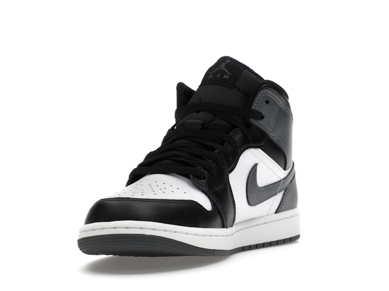 Jordan 1 Mid Black White Iron Grey - image 13