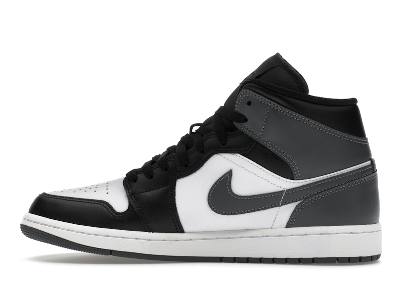 Jordan 1 Mid Black White Iron Grey - image 20