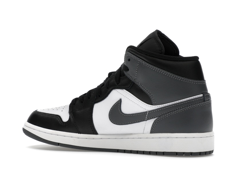Jordan 1 Mid Black White Iron Grey - image 22