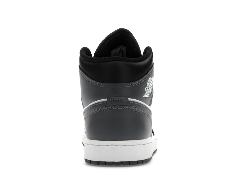 Jordan 1 Mid Black White Iron Grey - image 28
