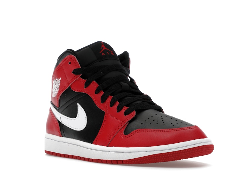Jordan 1 Mid Gym Red Black White (2024) - image 6