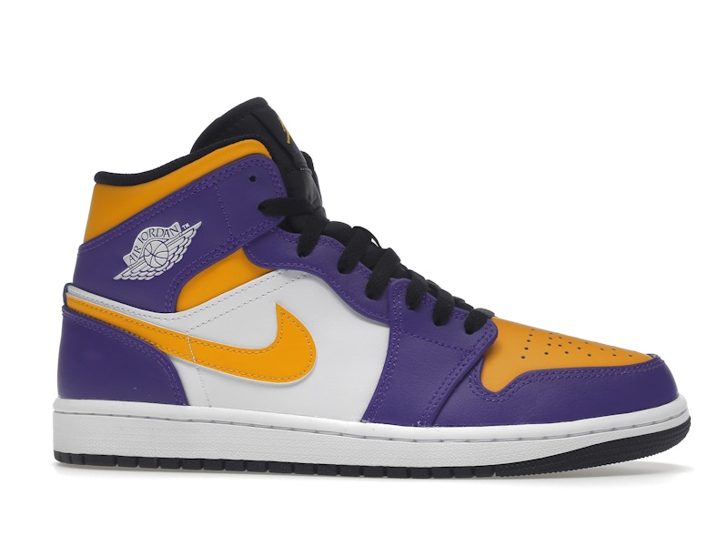 Jordan 1 Mid Lakers (2022) - image 2
