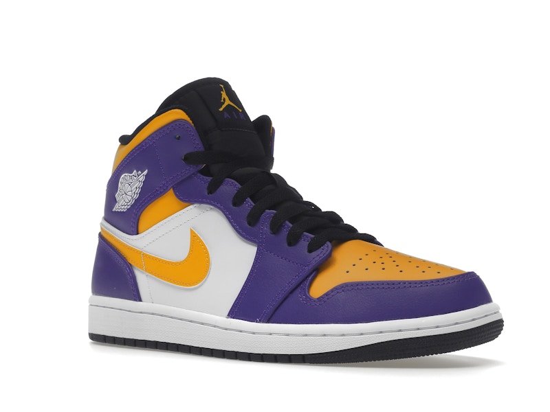 Jordan 1 Mid Lakers (2022) - image 5