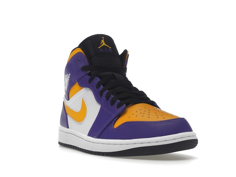 Jordan 1 Mid Lakers (2022) - image 7