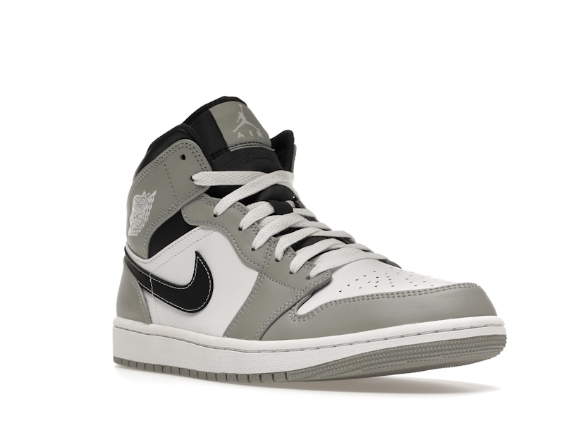 Jordan 1 Mid Light Smoke Grey Anthracite - image 6