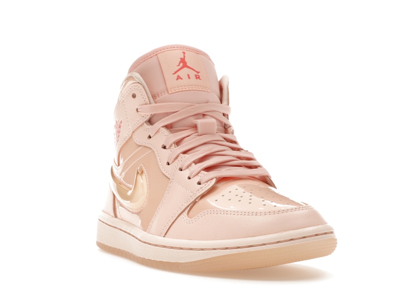 Jordan 1 Mid Patent Valentine's Day (Women's) - image 7