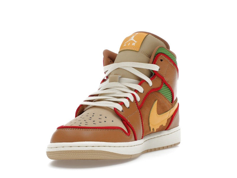 Jordan 1 Mid SE Cheeseburger - image 13