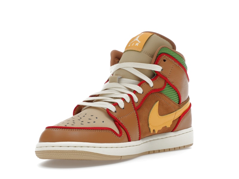 Jordan 1 Mid SE Cheeseburger - image 14