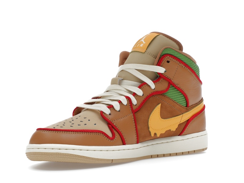 Jordan 1 Mid SE Cheeseburger - image 15