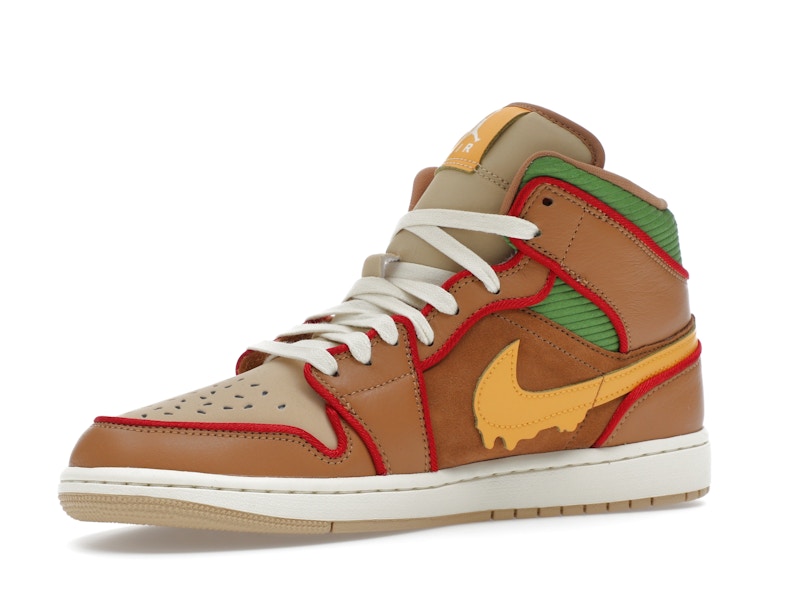 Jordan 1 Mid SE Cheeseburger - image 16
