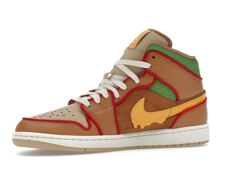 Jordan 1 Mid SE Cheeseburger - image 17