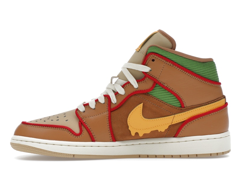 Jordan 1 Mid SE Cheeseburger - image 19