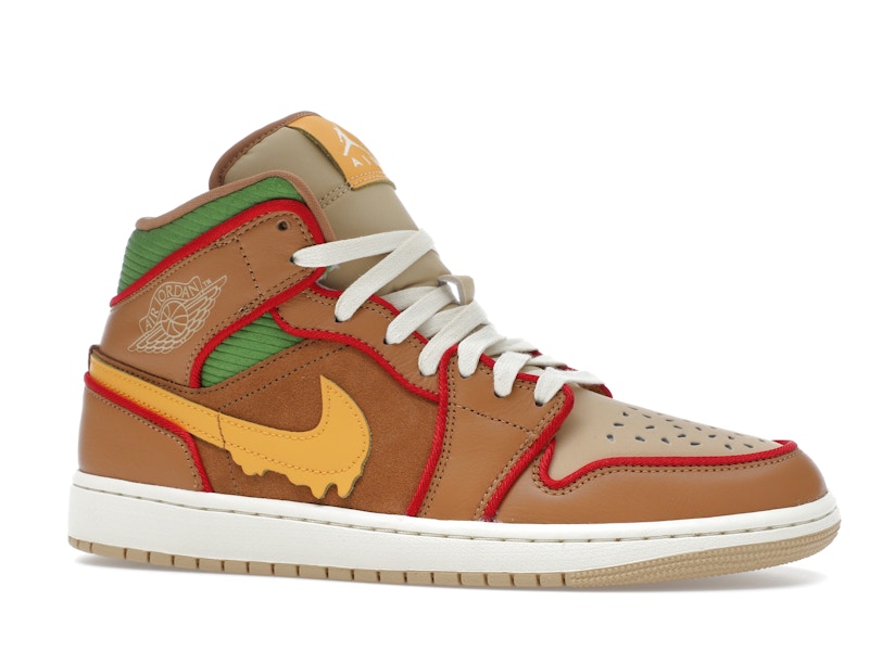 Jordan 1 Mid SE Cheeseburger - image 3