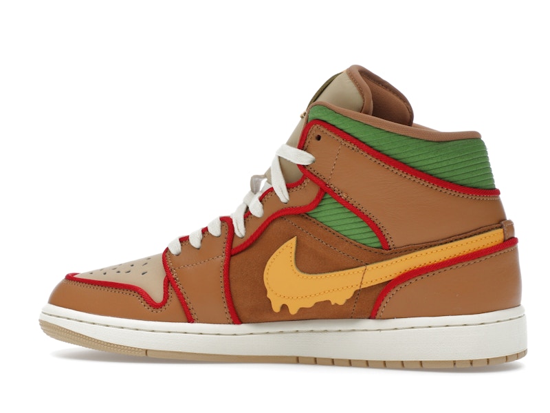 Jordan 1 Mid SE Cheeseburger - image 21