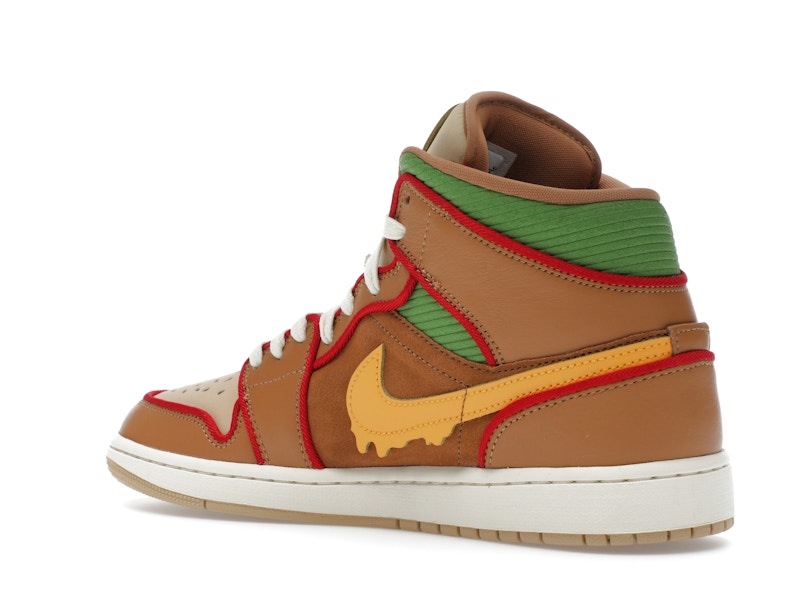 Jordan 1 Mid SE Cheeseburger - image 23