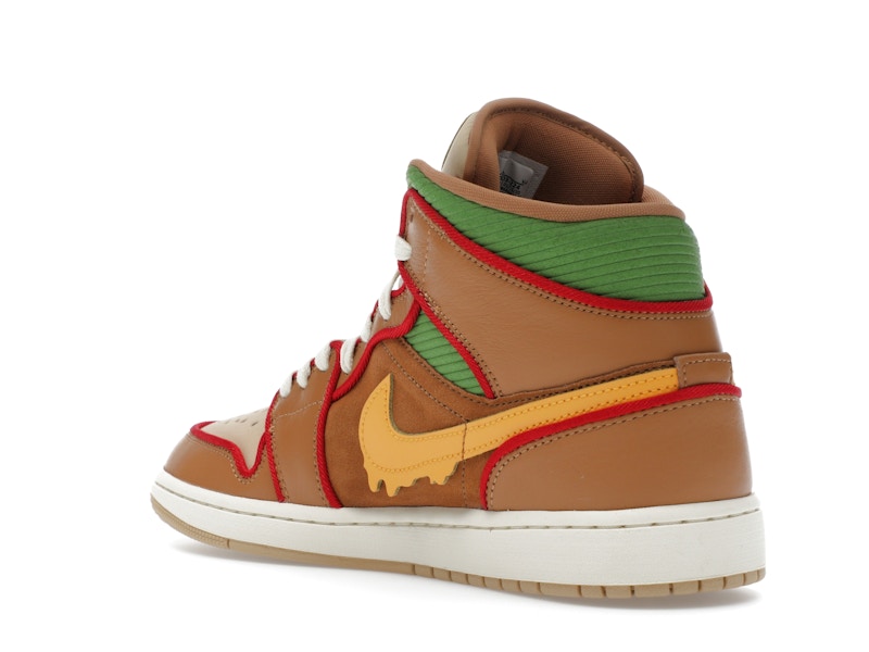 Jordan 1 Mid SE Cheeseburger - image 24
