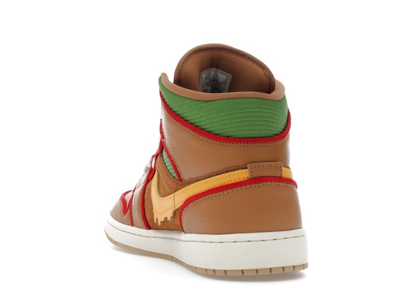 Jordan 1 Mid SE Cheeseburger - image 26