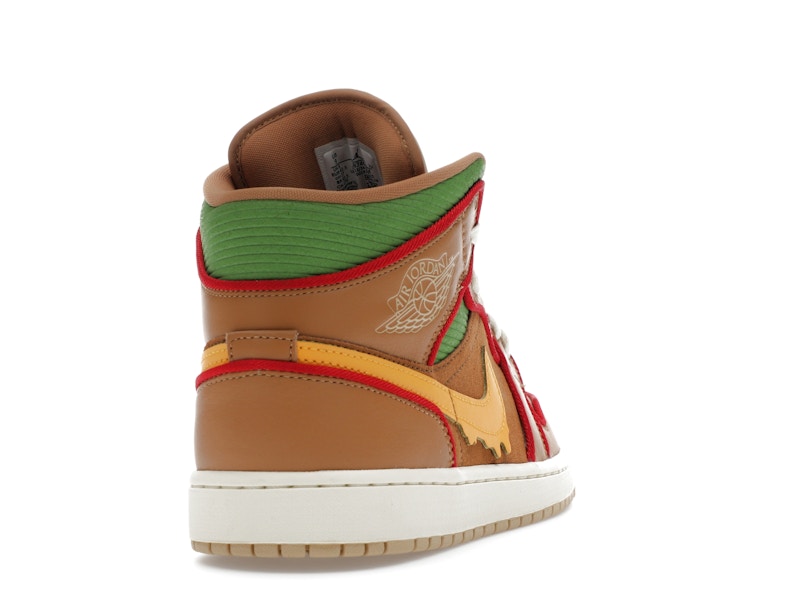 Jordan 1 Mid SE Cheeseburger - image 30