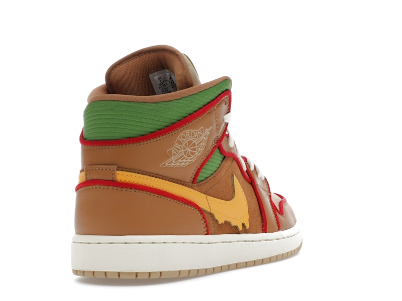 Jordan 1 Mid SE Cheeseburger - image 31