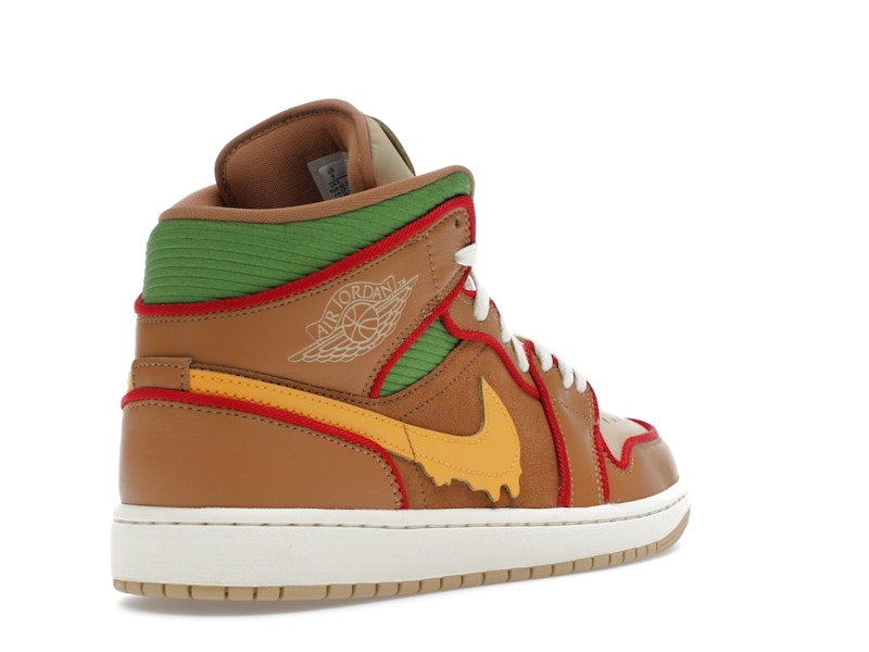 Jordan 1 Mid SE Cheeseburger - image 32