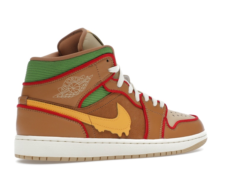 Jordan 1 Mid SE Cheeseburger - image 34