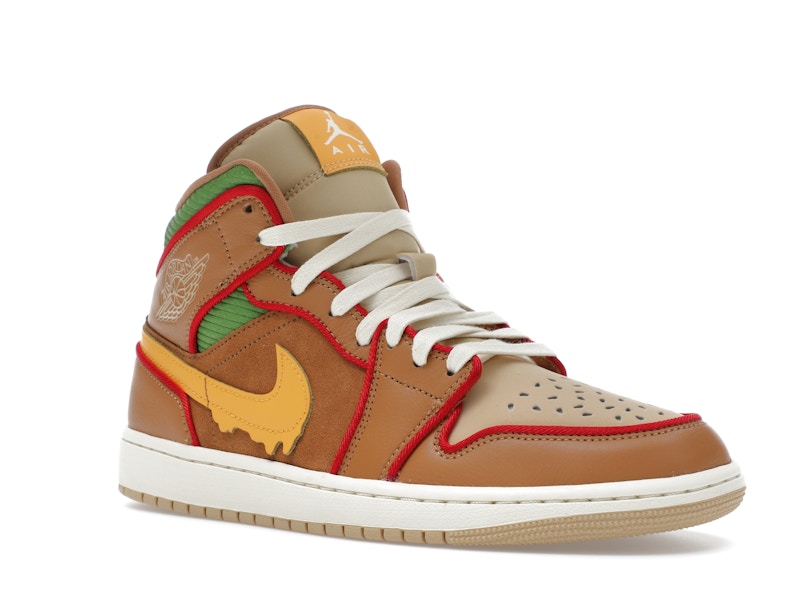 Jordan 1 Mid SE Cheeseburger - image 5