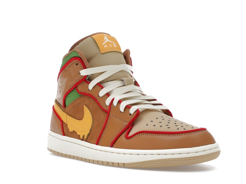 Jordan 1 Mid SE Cheeseburger - image 6