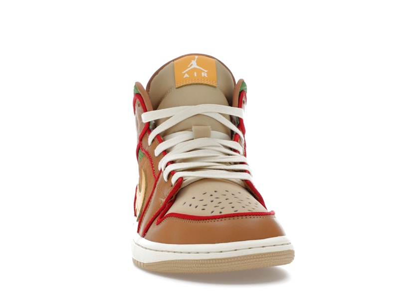 Jordan 1 Mid SE Cheeseburger - image 9
