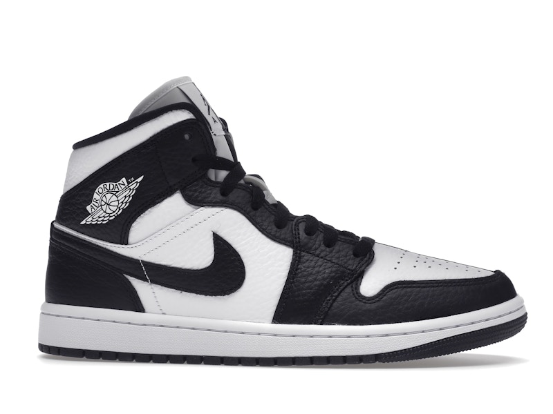 Jordan 1 Mid Split Black White (Women's) - image 2
